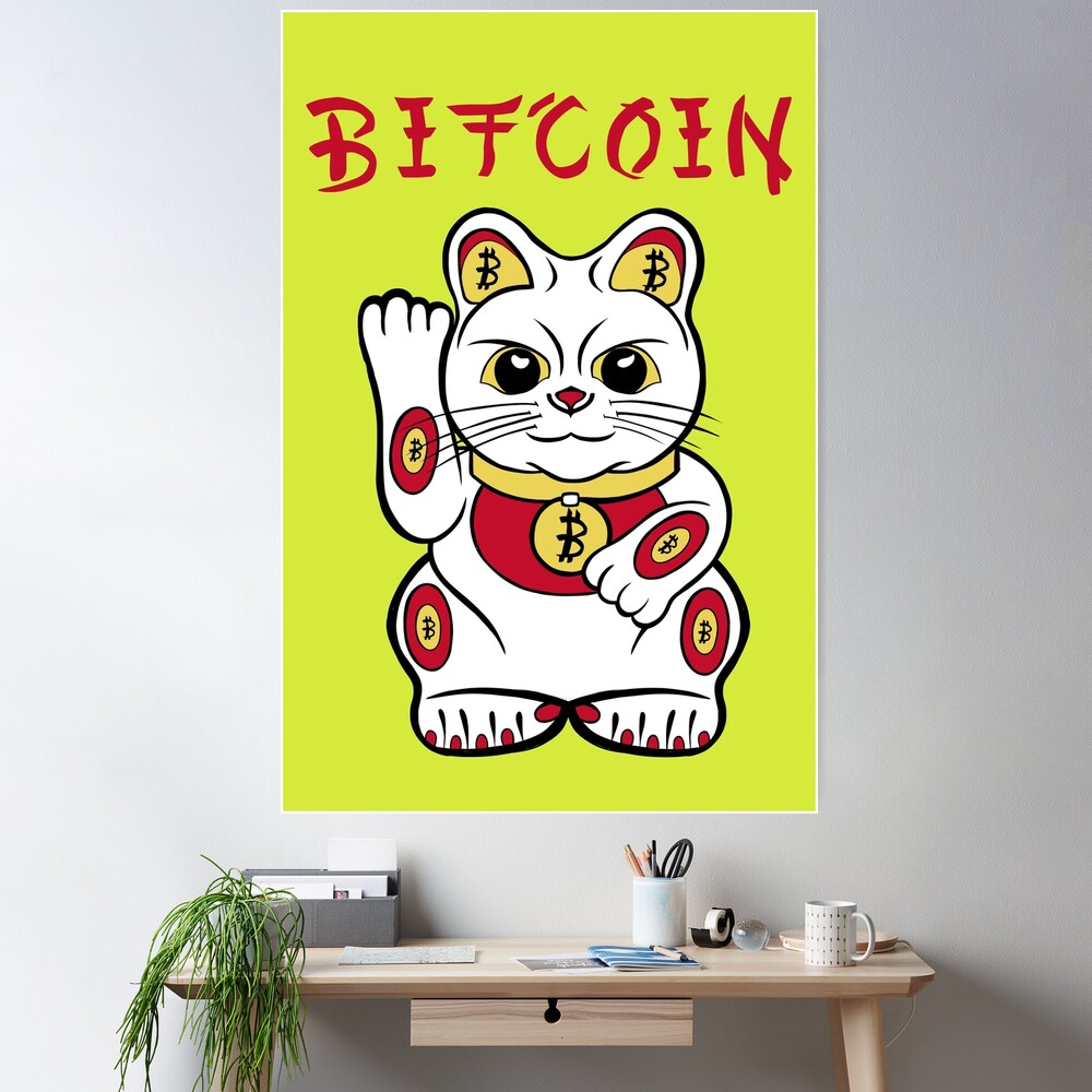 Bitcoin Maneki-Neko Lucky Kitty
