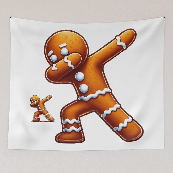 Item preview, Dabbing gingerbread man designed and sold by Designowner.