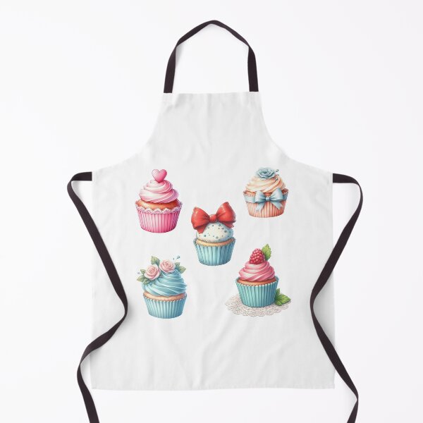 Item preview, Fancy cupcakes sticker pack 1 designed and sold by MerWishes.