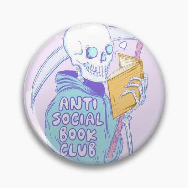 Item preview, Anti social book club designed and sold by Jess.a.creates.