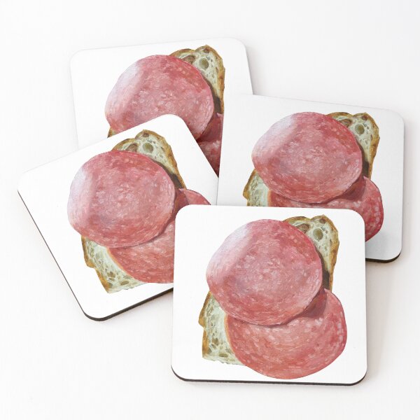 Item preview, Bread with salami designed and sold by TroninaArt.