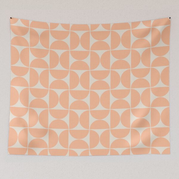Item preview, Mid-Century Modern Pattern No.41 Mini - Pristine and Peach Fuzz designed and sold by Zoltan Ratko.