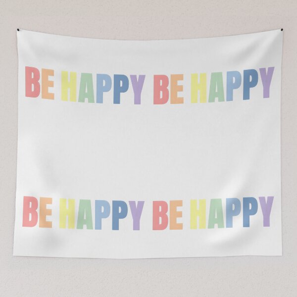 Item preview, Be Happy designed and sold by WANBASTEN.