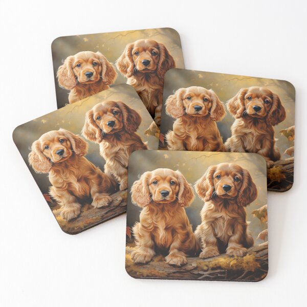 Item preview, American Cocker Spaniel puppies designed and sold by PetsArt.