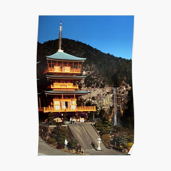 Nachi Fall, Wakayama, Japan. Poster