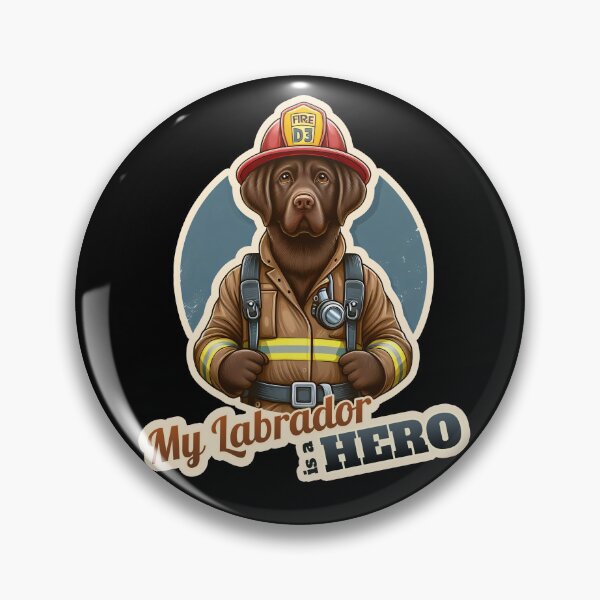 Item preview, Fireman Labrador Retriever designed and sold by ThisDress.