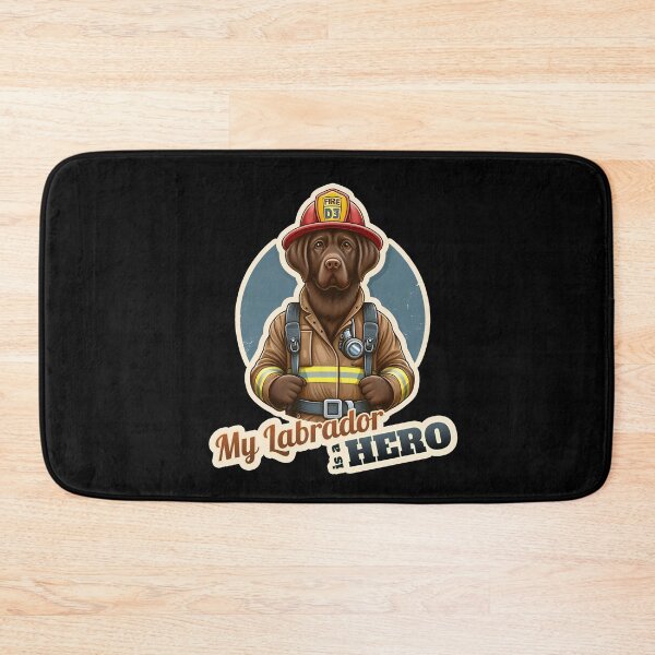 Item preview, Fireman Labrador Retriever designed and sold by ThisDress.