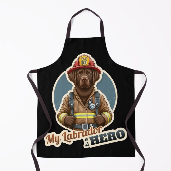 Item preview, Fireman Labrador Retriever designed and sold by ThisDress.