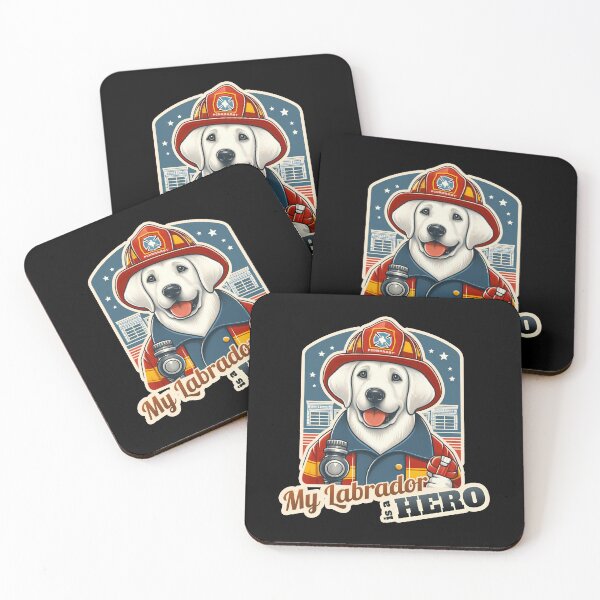 Item preview, Fireman Labrador Retriever designed and sold by ThisDress.