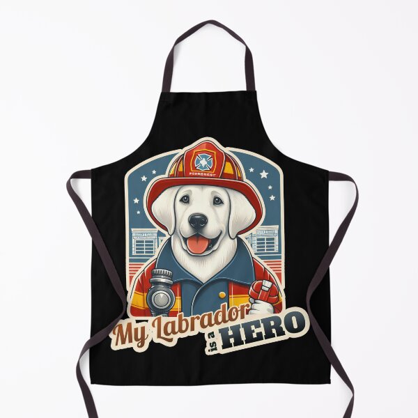 Item preview, Fireman Labrador Retriever designed and sold by ThisDress.