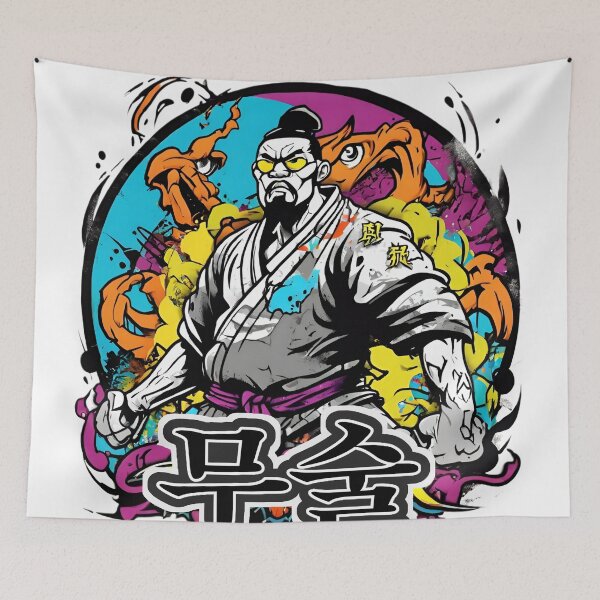 Item preview, 武道 Elegance: Martial Arts-inspired Designs(4) designed and sold by CoolEnthusias.