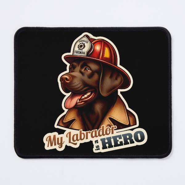 Item preview, Fireman Labrador Retriever designed and sold by ThisDress.