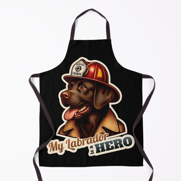 Item preview, Fireman Labrador Retriever designed and sold by ThisDress.
