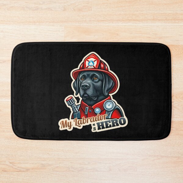 Item preview, Fireman Labrador Retriever designed and sold by ThisDress.