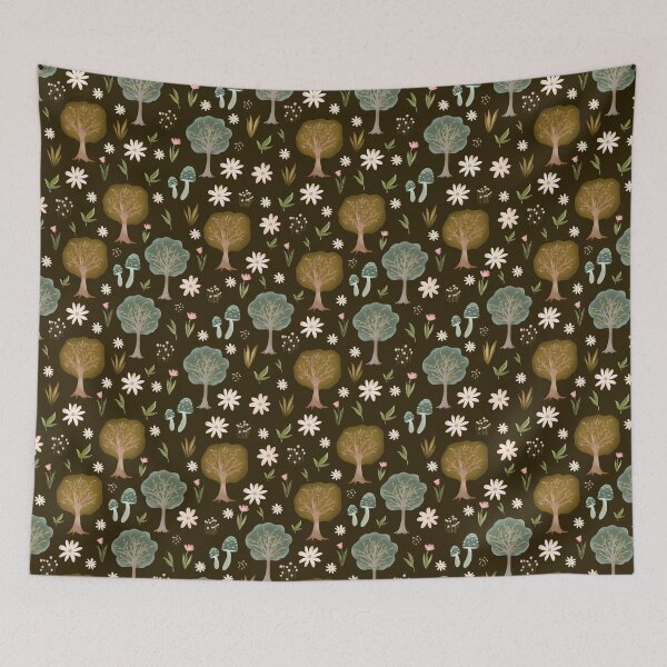 Item preview, Magical woodland print designed and sold by pinkyfish1010.