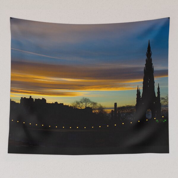 Item preview, Edinburgh Sunset Skyline  designed and sold by Alisonchambers2.