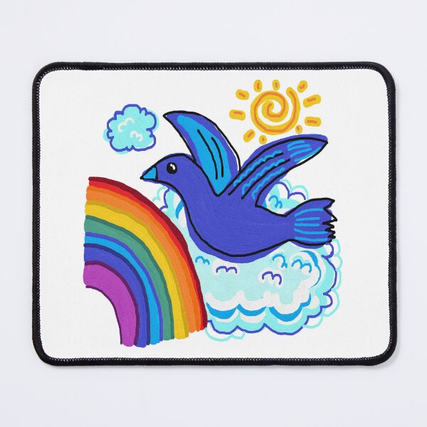 Item preview, bird gliding, white designed and sold by zzzozzo.