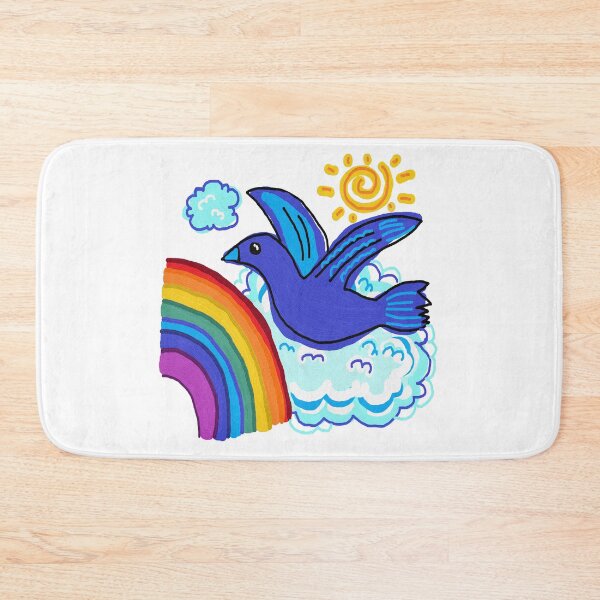 Item preview, bird gliding, white designed and sold by zzzozzo.
