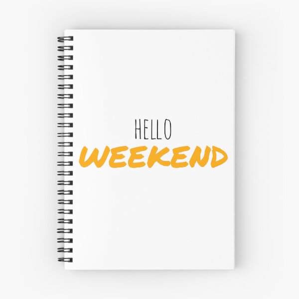 Item preview, Hello weekend pattern designed and sold by zsofiet.