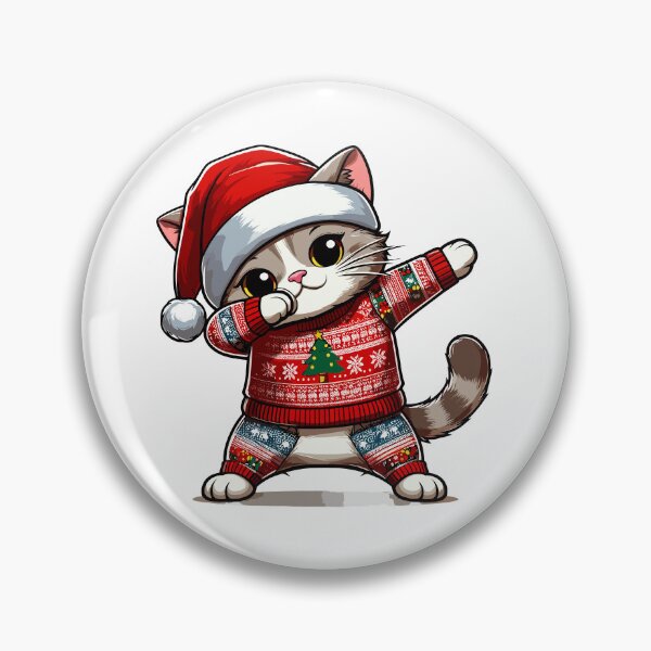 Item preview, Dabbing Cat Christmas designed and sold by Designowner.