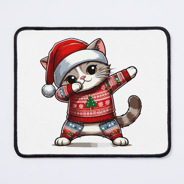 Item preview, Dabbing Cat Christmas designed and sold by Designowner.