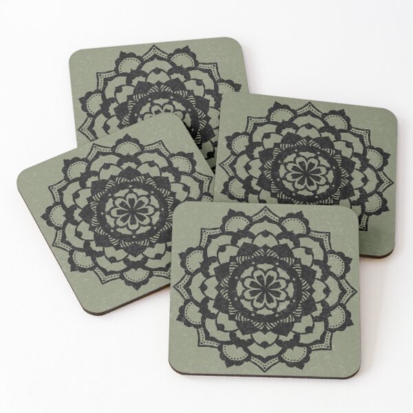 Item preview, Deva Mandala - Sage + Coal designed and sold by Irene Estelle.
