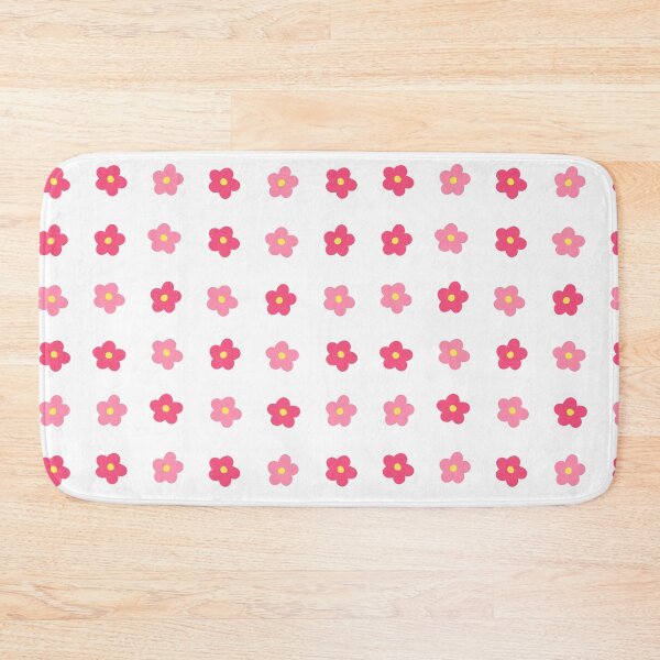 Item preview, 25 Minimalistic Two Coloured Pink Flowers Set designed and sold by posterful.
