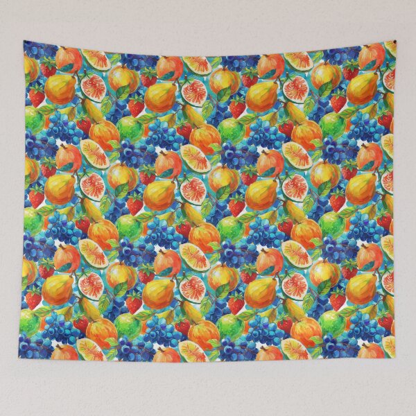 Item preview, Fruity watercolors: Unique one-of-a-kind with vibrant colors designed and sold by Didier Junk.