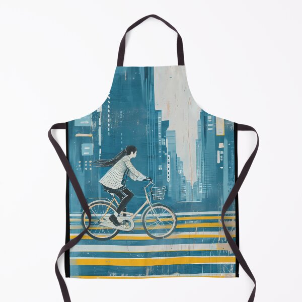 Item preview, Chica de ciudad en bicicleta designed and sold by NatureStyle555.