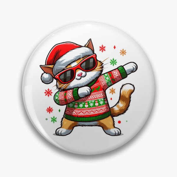 Item preview, Dabbing Cat Christmas designed and sold by Designowner.