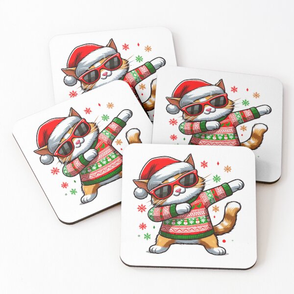 Item preview, Dabbing Cat Christmas designed and sold by Designowner.