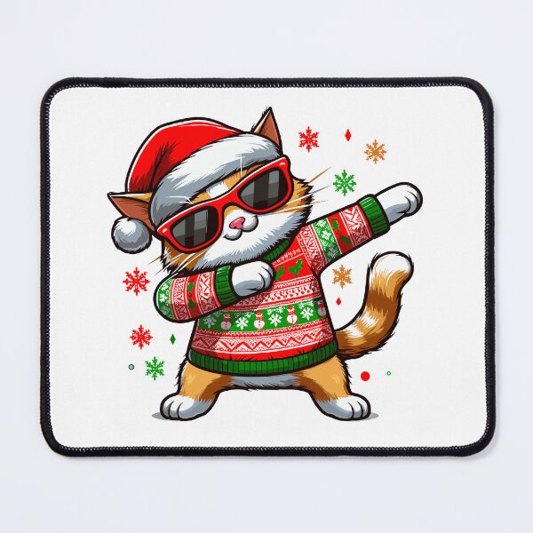Item preview, Dabbing Cat Christmas designed and sold by Designowner.