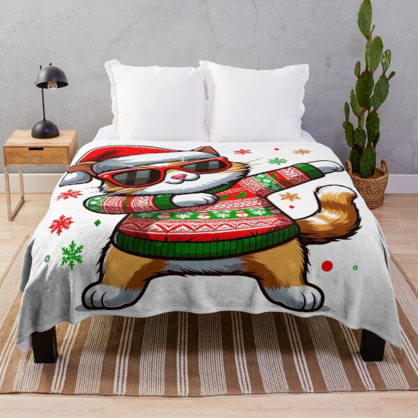 Item preview, Dabbing Cat Christmas designed and sold by Designowner.