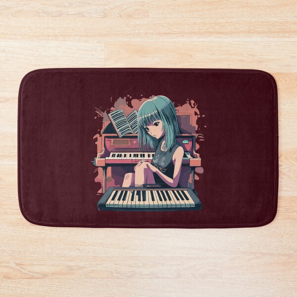 Artikelvorschau,  Keyboard-Klaviermädchen entworfen und verkauft von box-artshop.