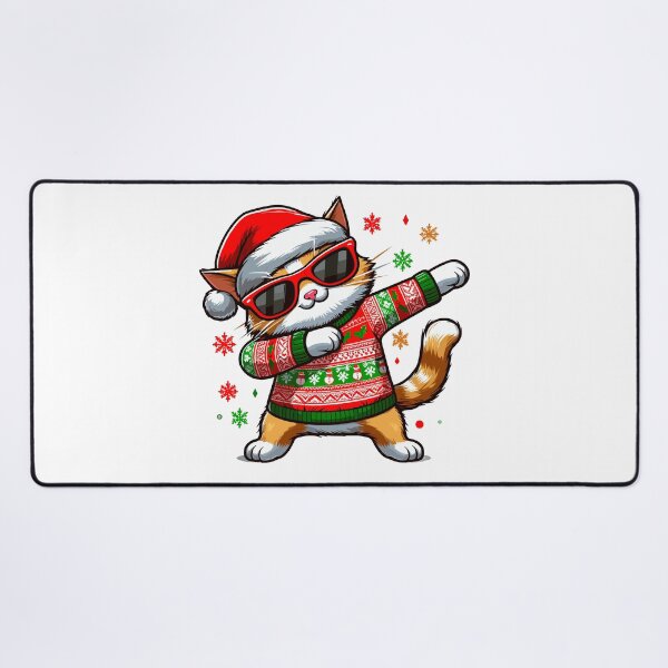 Item preview, Dabbing Cat Christmas designed and sold by Designowner.