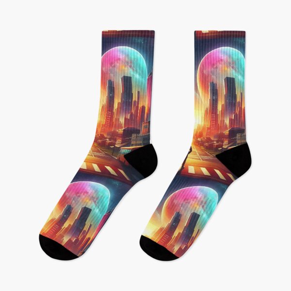 Item preview, Colorful Cityscape designed and sold by Leader Designer.