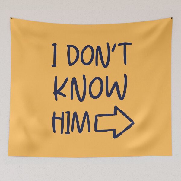 Item preview, I Don't Know Him designed and sold by trendingatees.