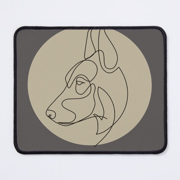 Item preview, mini pinscher minimalist designed and sold by hemp3x.