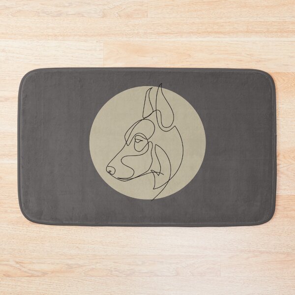 Item preview, mini pinscher minimalist designed and sold by hemp3x.