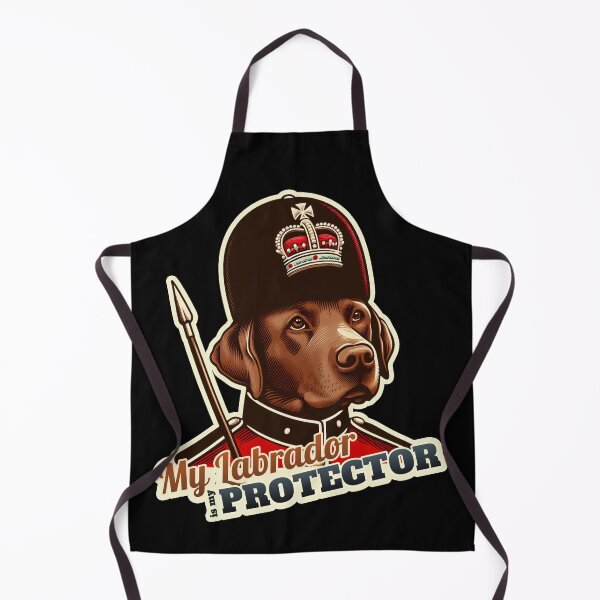 Item preview, Labrador Retriever Queen's King's Guard designed and sold by ThisDress.