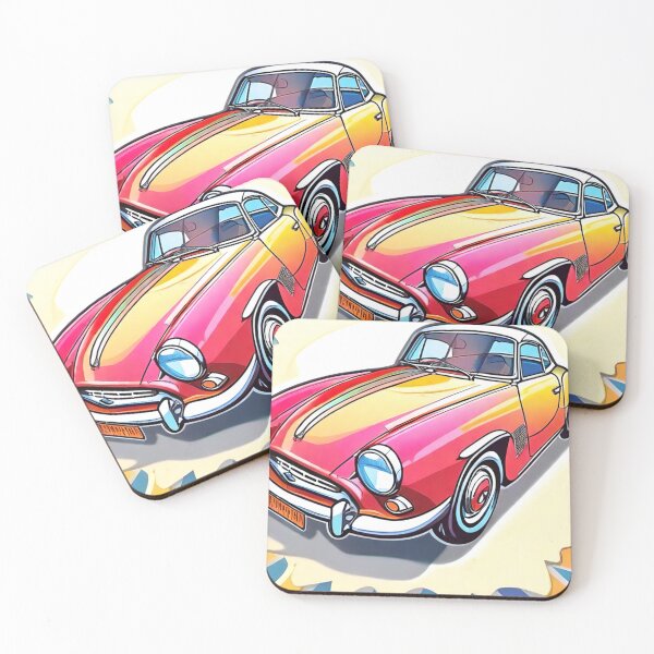 Item preview, Clean Retro Car Design (317) designed and sold by WASjourney.