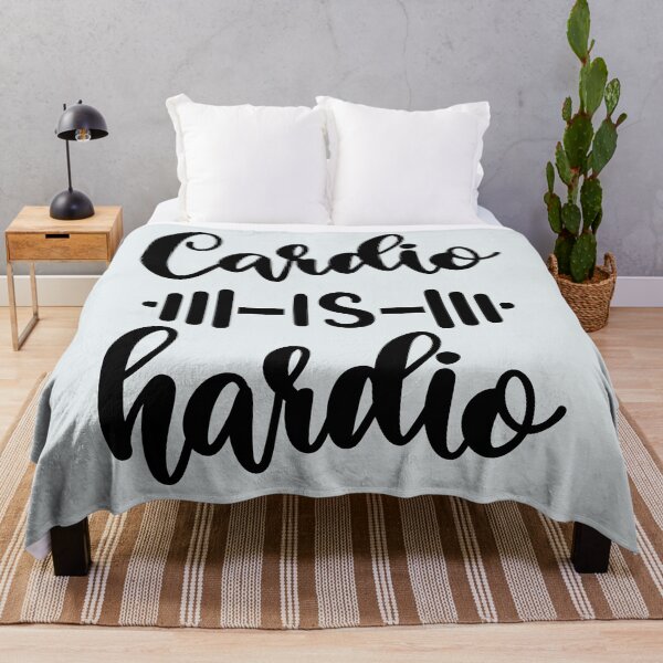 Item preview, Cardio Is Hardio | Fitness Motivation | Workout Motivation designed and sold by Jollys-ArtShop.