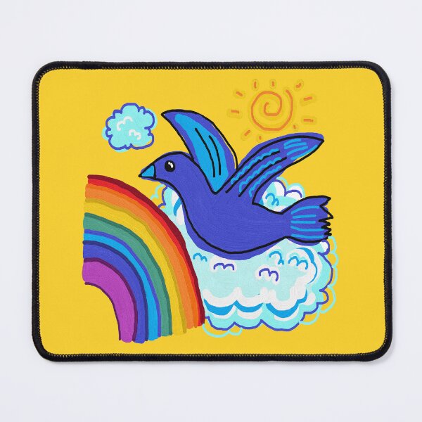 Item preview, bird gliding, yellow designed and sold by zzzozzo.