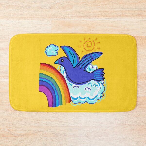 Item preview, bird gliding, yellow designed and sold by zzzozzo.