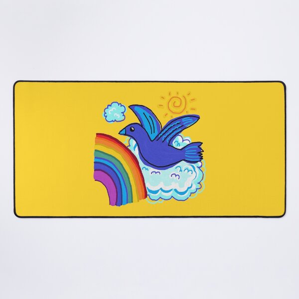 Item preview, bird gliding, yellow designed and sold by zzzozzo.