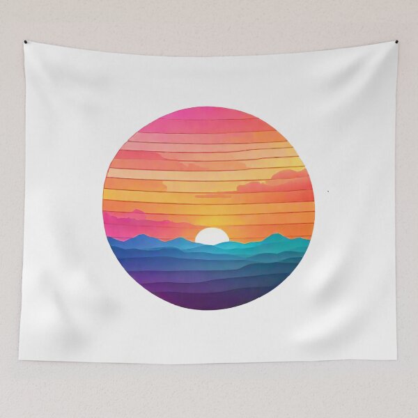 Item preview, Colorful Horizon (319) designed and sold by WASjourney.