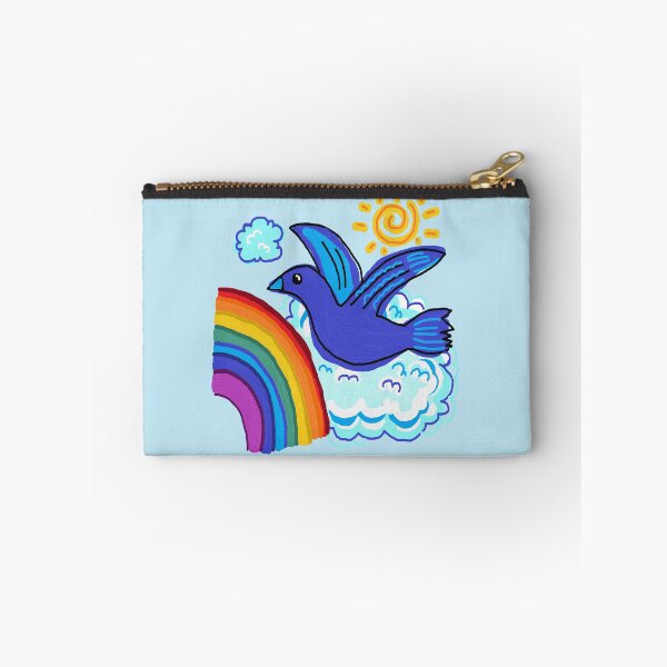 Item preview, bird gliding, blue designed and sold by zzzozzo.