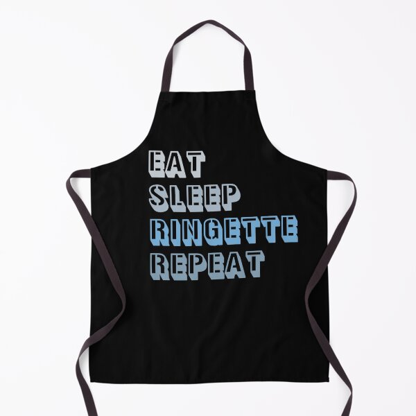Item preview, Echoes of Blue: Eat Sleep Ringette Repeat designed and sold by EmeraldeaArt.