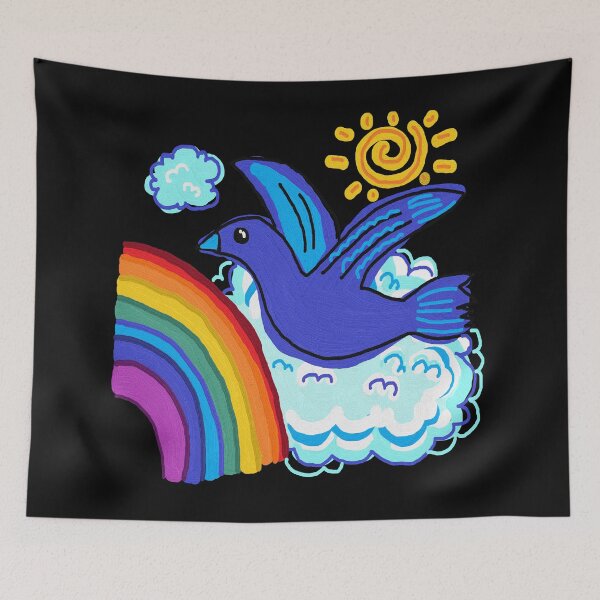 Item preview, bird gliding, black designed and sold by zzzozzo.