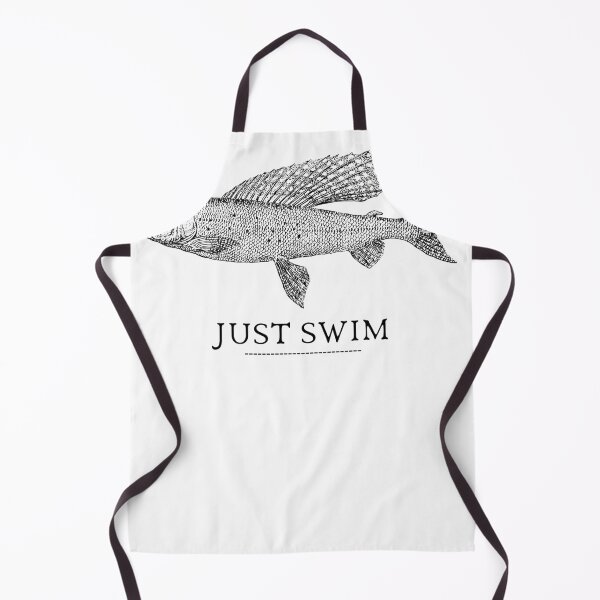 Item preview, SIMPLE FISH JUST SWIM designed and sold by FutureFiesta.